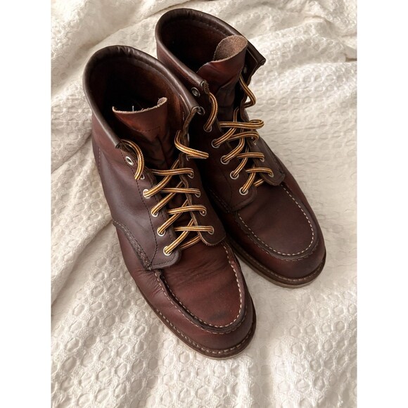 Red Wing 875 Shoes Moc Toe Heritage Boots for Men Size 10.5 D
